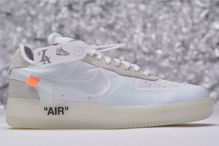 nike air force off white white