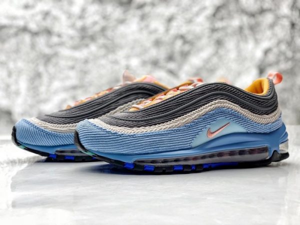 air max 97 light blue corduroy